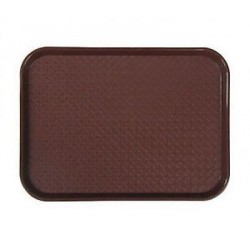 Brown Fast Food Tray 14 x 10in (Small)