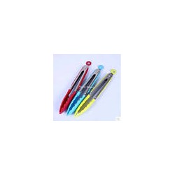 9in Colour Handled S/S Tongs